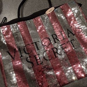Victoria's Secret Sequin Tote NWT